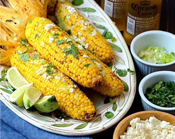 Chipotle Lime Corn on the Cob ingredients & Recipe