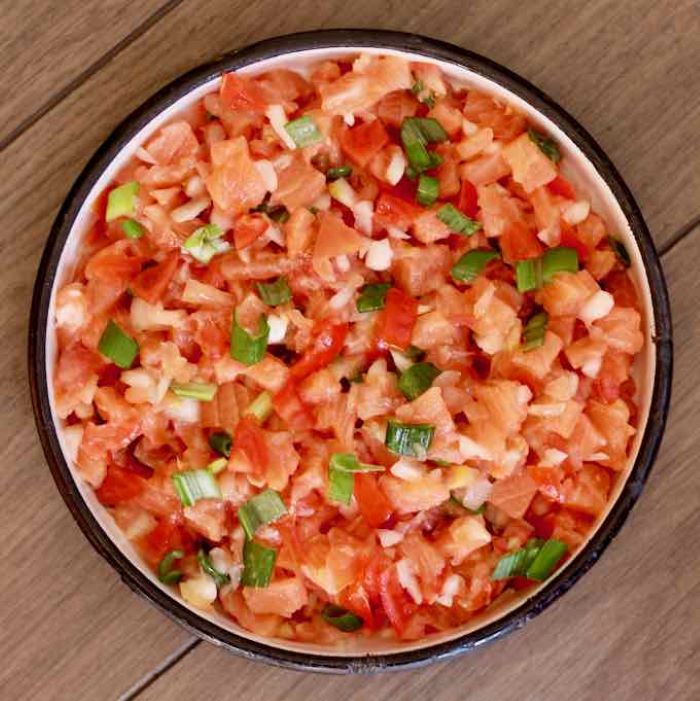 Lomi Lomi Salmon Recipe