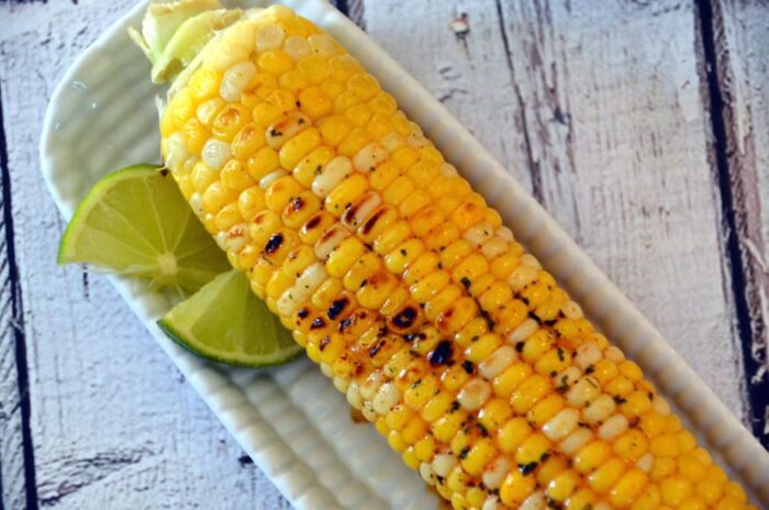 Chipotle Lime Corn on the Cob ingredients & Recipe