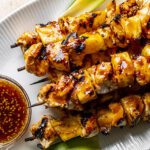 Teriyaki Pineapple Chicken Skewers Ingredients & Recipe