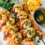 Perfectly Grilled Lemon Garlic Butter Shrimp Skewers In 2024-Recipe & ingredients